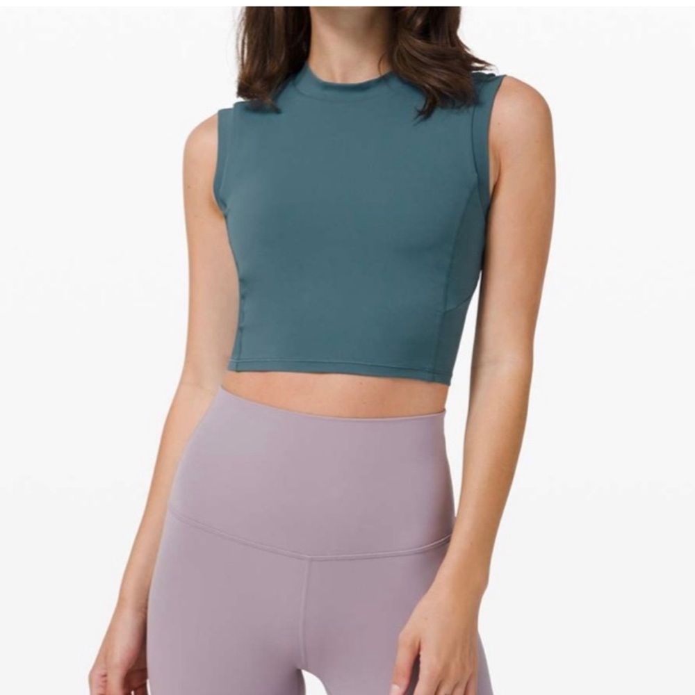 Lululemon sweat intention tank sz. 6 brand new